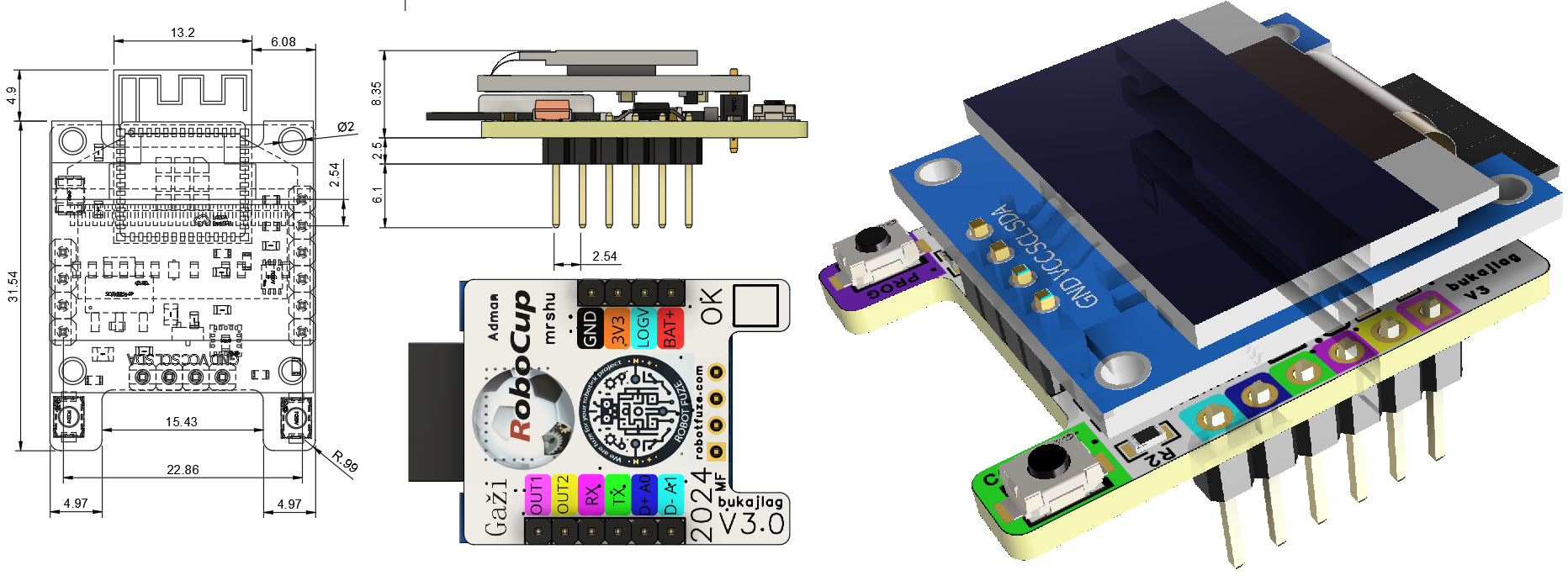 Soccer Communication Modules