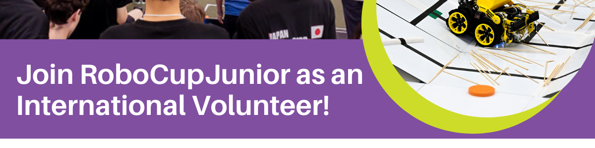 Volunteer at RoboCupJunior 2026