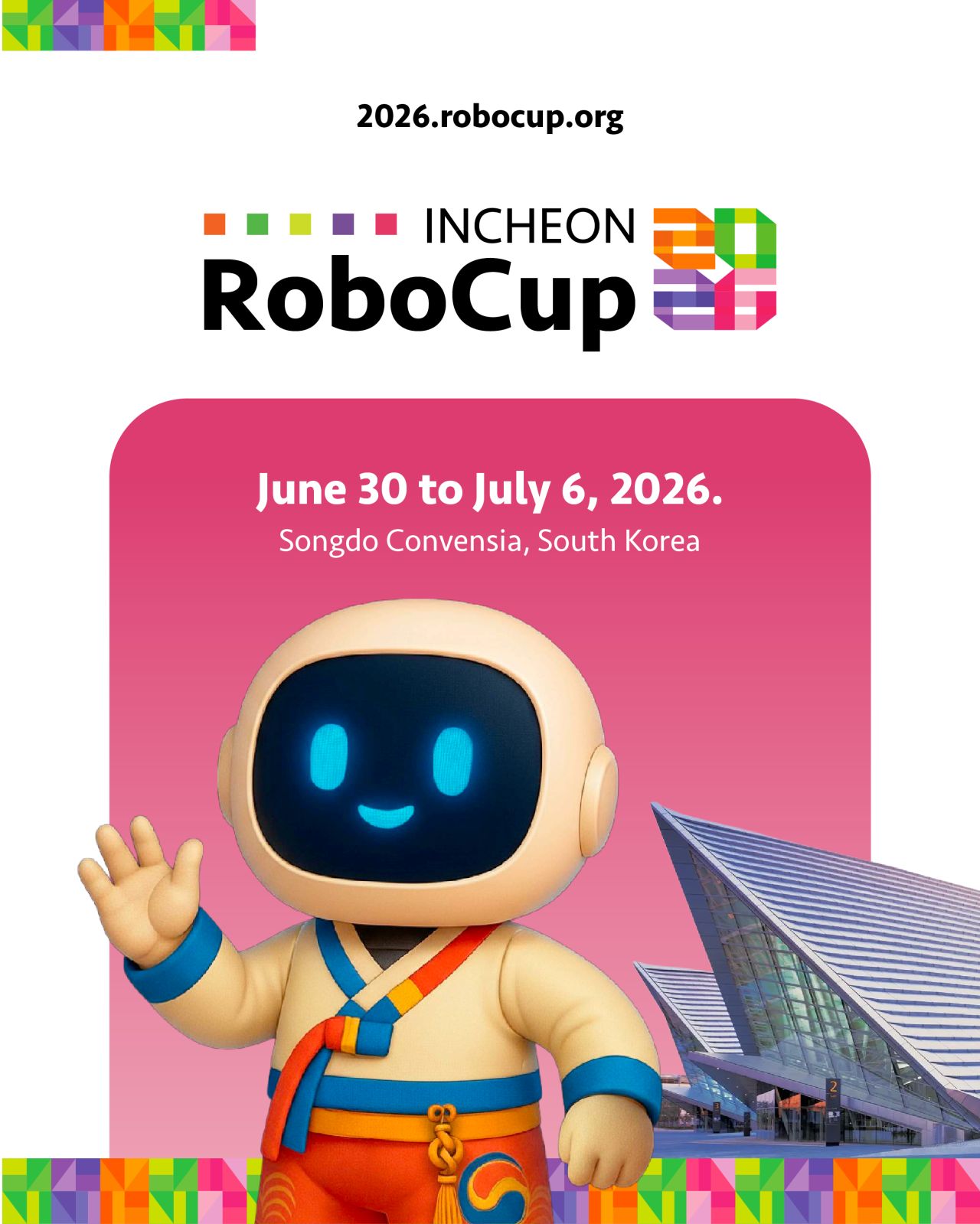 RoboCup 2026 is coming 🤖🌏